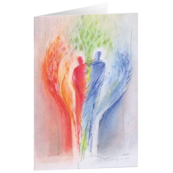 Produktbild des Artikels Kunstkarten "Ich halte euch" 5 Stk. (Schreibwaren)