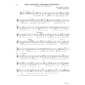 Produktbild des Artikels Jesus, mein Herr, wird immer mich lieben (Solovioline) (Noten - Download)