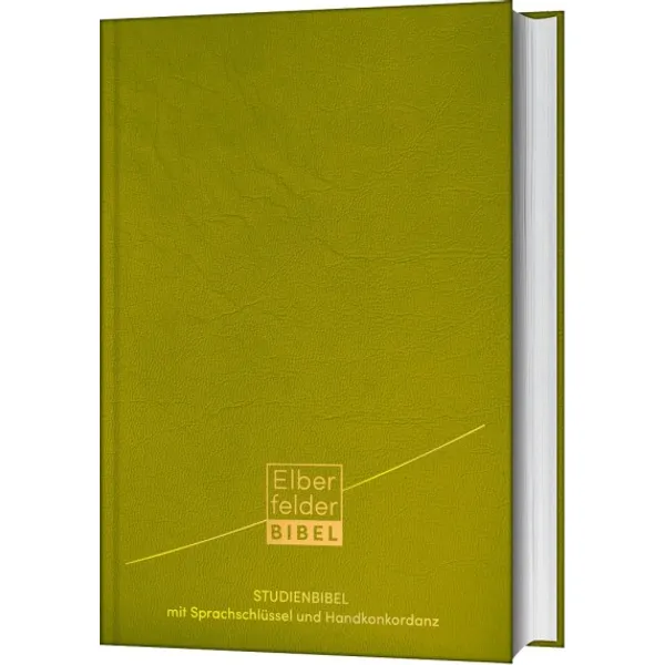 Produktbild des Artikels Elberfelder Studienbibel, Kunstleder, mit Sprachschlüssel und Handkonkordanz (Bibel - Kunstleder)