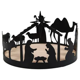 Produktbild des Artikels Deko-Tablett "Krippe" ()