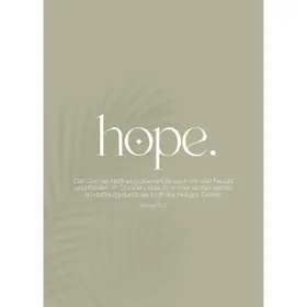 Produktbild des Artikels Postkarten: hope. 4 Stück (Schreibwaren)