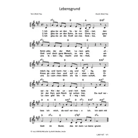 Produktbild des Artikels Lebensgrund (Noten - Download)