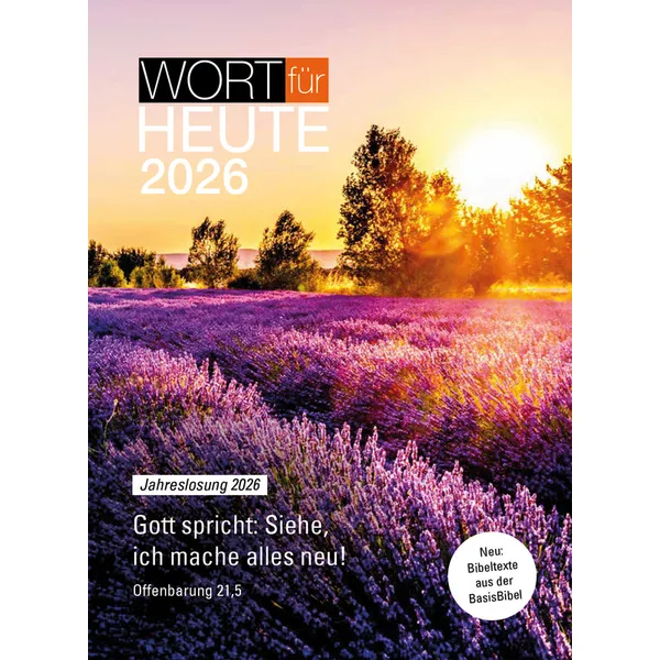 Produktbild des Artikels Wort für heute 2026 - Buchkalender (Kalender - Kartoniert)