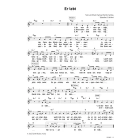 Produktbild des Artikels Er lebt (Noten - Download)