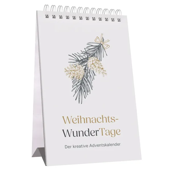 Produktbild des Artikels WeihnachtsWunderTage – Adventskalender (Kalender - Spiralbindung)