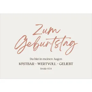 Produktbild des Artikels Postkarten "Zum Geburtstag" 12 Stk. (Schreibwaren)