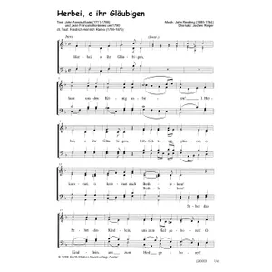 Produktbild des Artikels Herbei o ihr Gläubigen (Noten - Download)