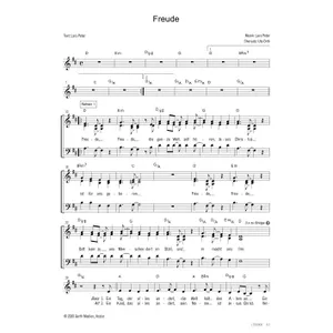 Produktbild des Artikels Freude (Noten - Download)