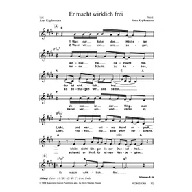 Produktbild des Artikels Er macht wirklich frei (Noten - Download)