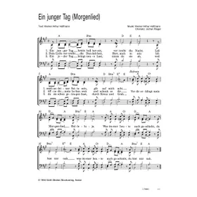 Produktbild des Artikels Morgenlied (Noten - Download)