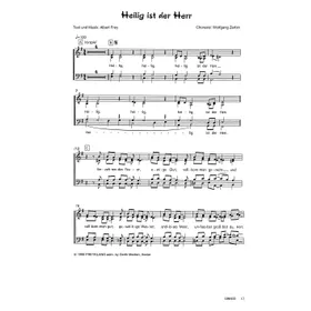 Produktbild des Artikels Heilig ist der Herr (Noten - Download)