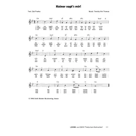 Produktbild des Artikels Keiner sagt's mir (Noten - Download)