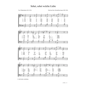 Produktbild des Artikels Sehet, sehet, welche Liebe (Noten - Download)