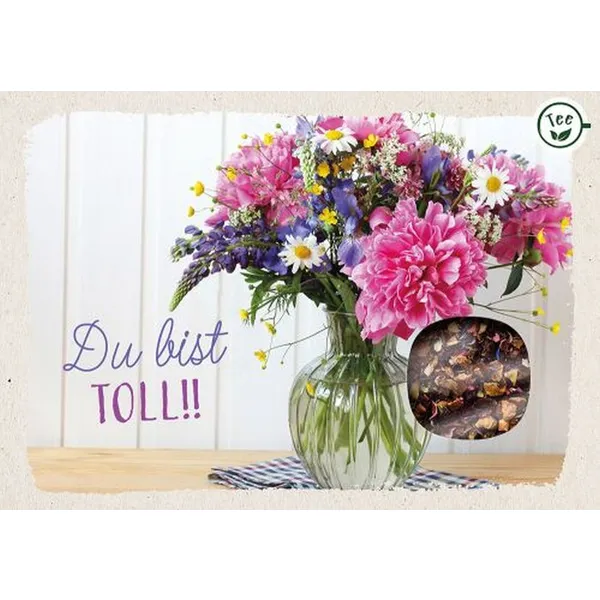 Produktbild des Artikels Teekarte - Du bist toll!! (Lebensmittel)