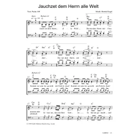 Produktbild des Artikels Jauchzet dem Herrn alle Welt (Noten - Download)