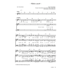 Produktbild des Artikels Wohin sonst (Noten - Download)