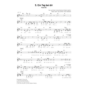 Produktbild des Artikels Ein Tag bei dir (Noten - Download)