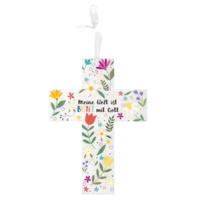 Produktbild des Artikels Kreuz "Meine Welt ist bunt mit Gott" ()