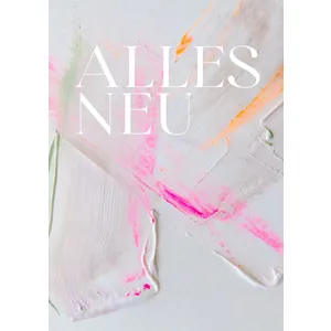 Produktbild des Artikels Alles neu - Poster A3 ()