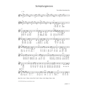 Produktbild des Artikels Schöpfungskrone (Noten - Download)