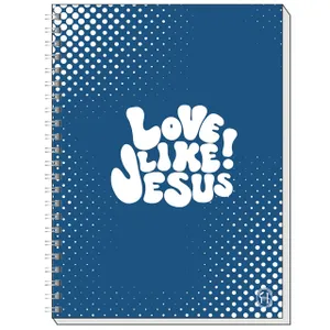 Produktbild des Artikels Memo Block A6: Love like Jesus! (Schreibwaren - Spiralbindung)