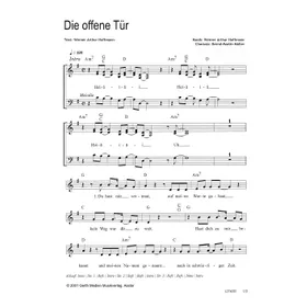 Produktbild des Artikels Die offene Tür (Noten - Download)