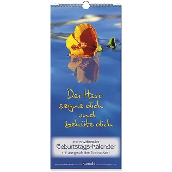 Produktbild des Artikels Der Herr segne dich und behüte dich - immerwährend (Kalender - Spiralbindung)