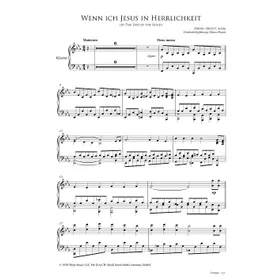 Produktbild des Artikels Wenn ich Jesus in Herrlichkeit (Klavier) (Noten - Download)