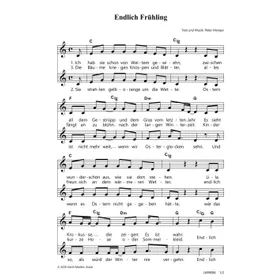 Produktbild des Artikels Endlich Frühling (Noten - Download)