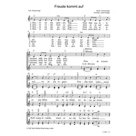 Produktbild des Artikels Freude kommt auf (Noten - Download)