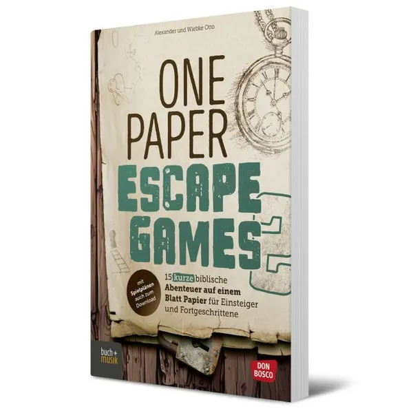 Produktbild des Artikels One Paper Escape Games 2 (Buch - Kartoniert)