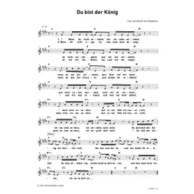 Produktbild des Artikels Du bist der König (Noten - Download)