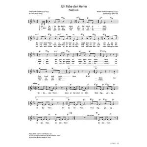 Produktbild des Artikels Ich liebe den Herrn - Psalm 116 (God heb ik lief) (Noten - Download)