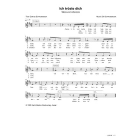 Produktbild des Artikels Ich tröste dich (Noten - Download)