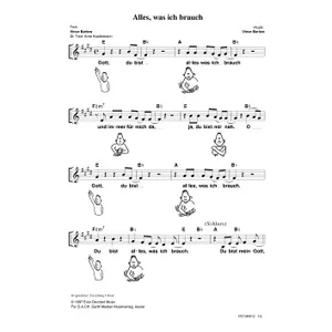 Produktbild des Artikels Alles, was ich brauch (Noten - Download)