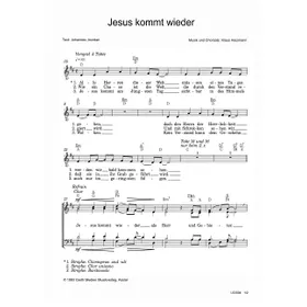Produktbild des Artikels Jesus kommt wieder (Noten - Download)