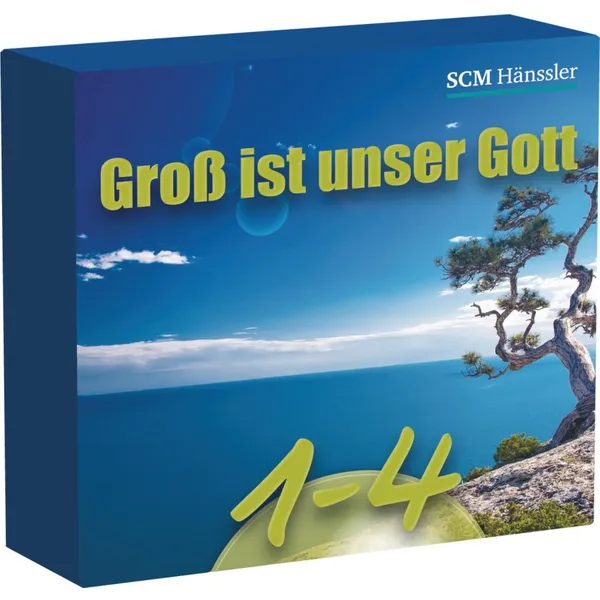 Produktbild des Artikels Groß ist unser Gott 1-4 - Schuber (Audio - CD)