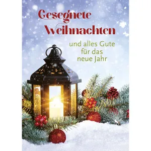 Produktbild des Artikels Postkarten: Gesegnete Weihnachten, 4 Stück (Schreibwaren)