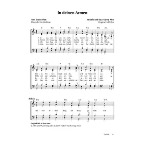 Produktbild des Artikels In deinen Armen (Noten - Download)