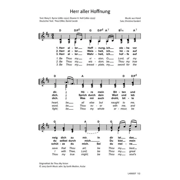 Produktbild des Artikels Herr aller Hoffnung (Noten - Download)