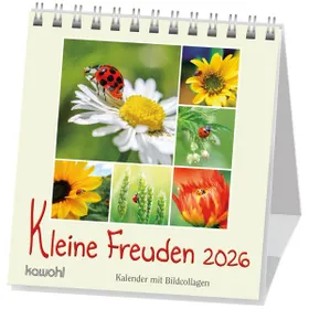 Produktbild des Artikels Kleine Freuden 2026 - Aufstellkalender (Kalender - Spiralbindung)