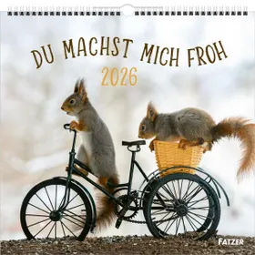 Produktbild des Artikels Du machst mich froh 2026 - Wandkalender (Kalender - Spiralbindung)