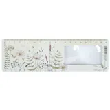 Stimmungsbild zu Lesezeichen Lupe Blumen