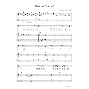 Produktbild des Artikels Mach die Türen auf (Noten - Download)