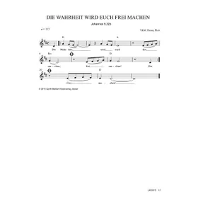 Produktbild des Artikels Die Wahrheit wird euch frei machen (Noten - Download)