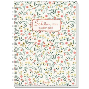 Produktbild des Artikels Memo Block A5: Schön, dass es dich gibt! (Schreibwaren - Spiralbindung)