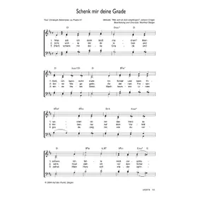 Produktbild des Artikels Schenk mir deine Gnade (Noten - Download)