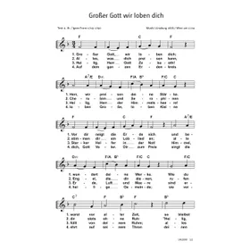 Produktbild des Artikels Großer Gott, wir loben dich (Noten - Download)