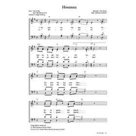Produktbild des Artikels Hosanna (Noten - Download)