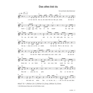 Produktbild des Artikels Das alles bist du (Noten - Download)